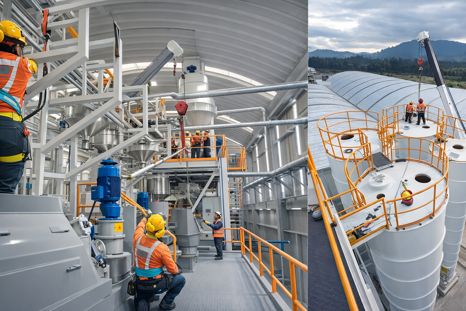 Montaje de Plantas Industriales