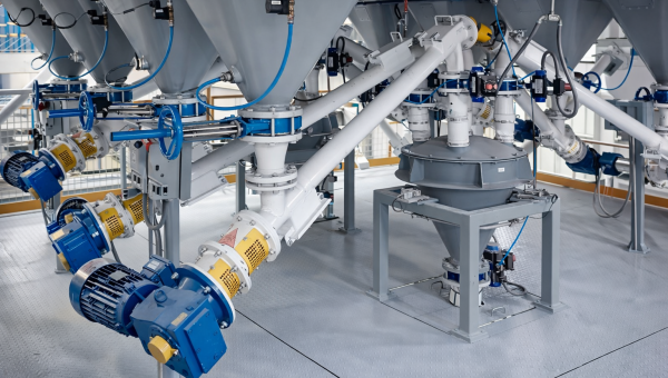 Tornillos sin fin para dosificación de sólidos