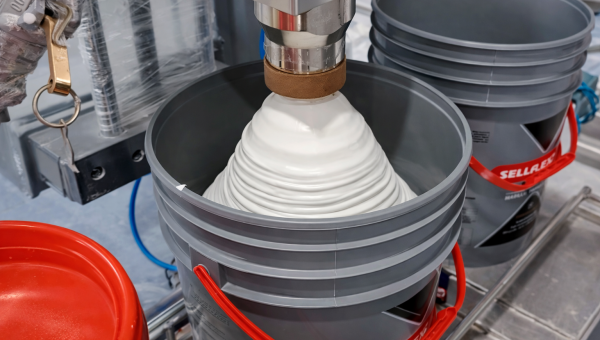 Envasadora para estucos