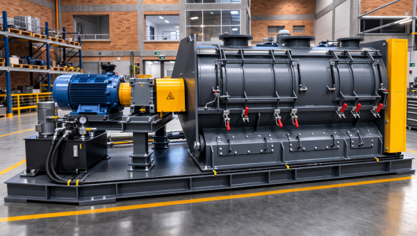 Mezcladores horizontales de alta eficiencia para morteros secos